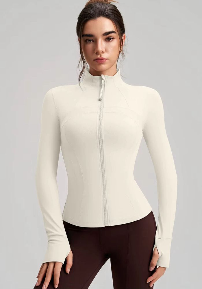 Women’s Slim Fit Full-Zip Athletic Jacket